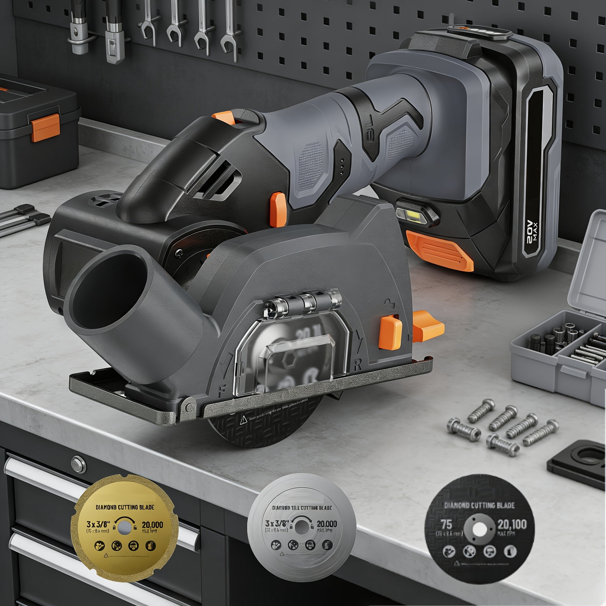 Flexzilla Pro Reciprocating Mini Air Saw Kit, with Custom Length