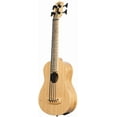 thumbnail image 4 of Kala UBASS-BMB-FS Bamboo Fretted Acoustic-Electric U-Bass Bundle with Case, Tuner, Austin Bazaar Instructional DVD, and Polishing Cloth, 4 of 5