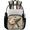 Multicolor 1, variant on Hot Air Balloons Clear Backpack for Stadium Events, Colorful Hot Air Balloon Transparent Plastic Bag for Games, Security Checks, Festivals, Concerts