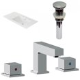 thumbnail image 1 of American Imaginations 35.5-in. W 3H8-in. Ceramic Top Set In White Color - Overflow Drain Incl. AI-33019, 1 of 9
