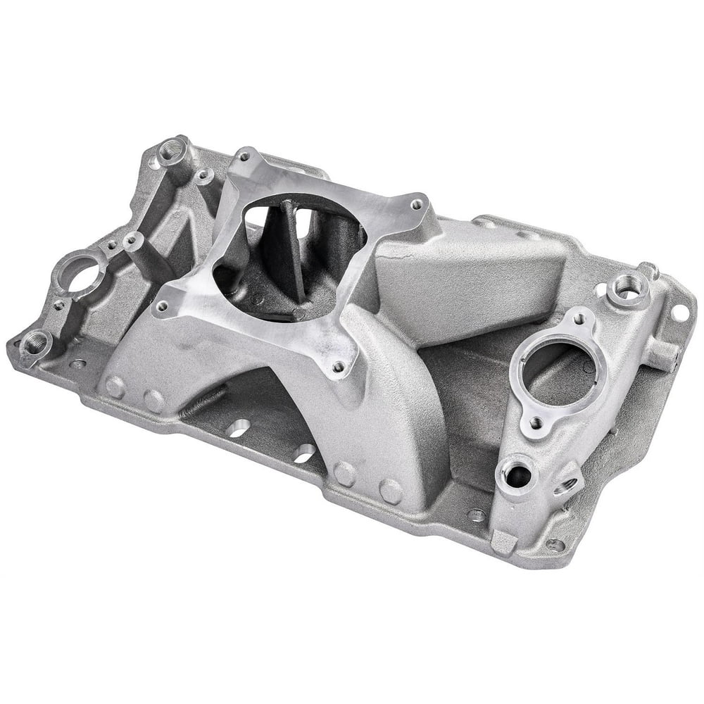 JEGS 513026 Intake Manifold 19571995 Small Block Chevy 350 6.060 in. H