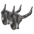 thumbnail image 4 of Elegant Artistic Animal Wall Hook 2Pcs Metal Construction For Hanging Backpacks Towels In Entryway Size, 4 of 5