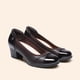 thumbnail image 3 of Zapatos de Tacón Bajo con Plataforma Ancha para Mujer DREAM PAIRS Marrón Talla 10, 3 of 8
