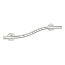 Seachrome 24" Lifestyle & Wellness® Designer Wave Wall Mount Bathroom Shower Grab Bar, 1 ¼" Diameter, Polished Finish