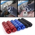 thumbnail image 2 of 2 piezas de pedales de aluminio antideslizantes para bicicleta de montaña, pedales antideslizantes para eje delantero y trasero, accesorios para bicicleta, 6 mm, rojo, 2 of 5