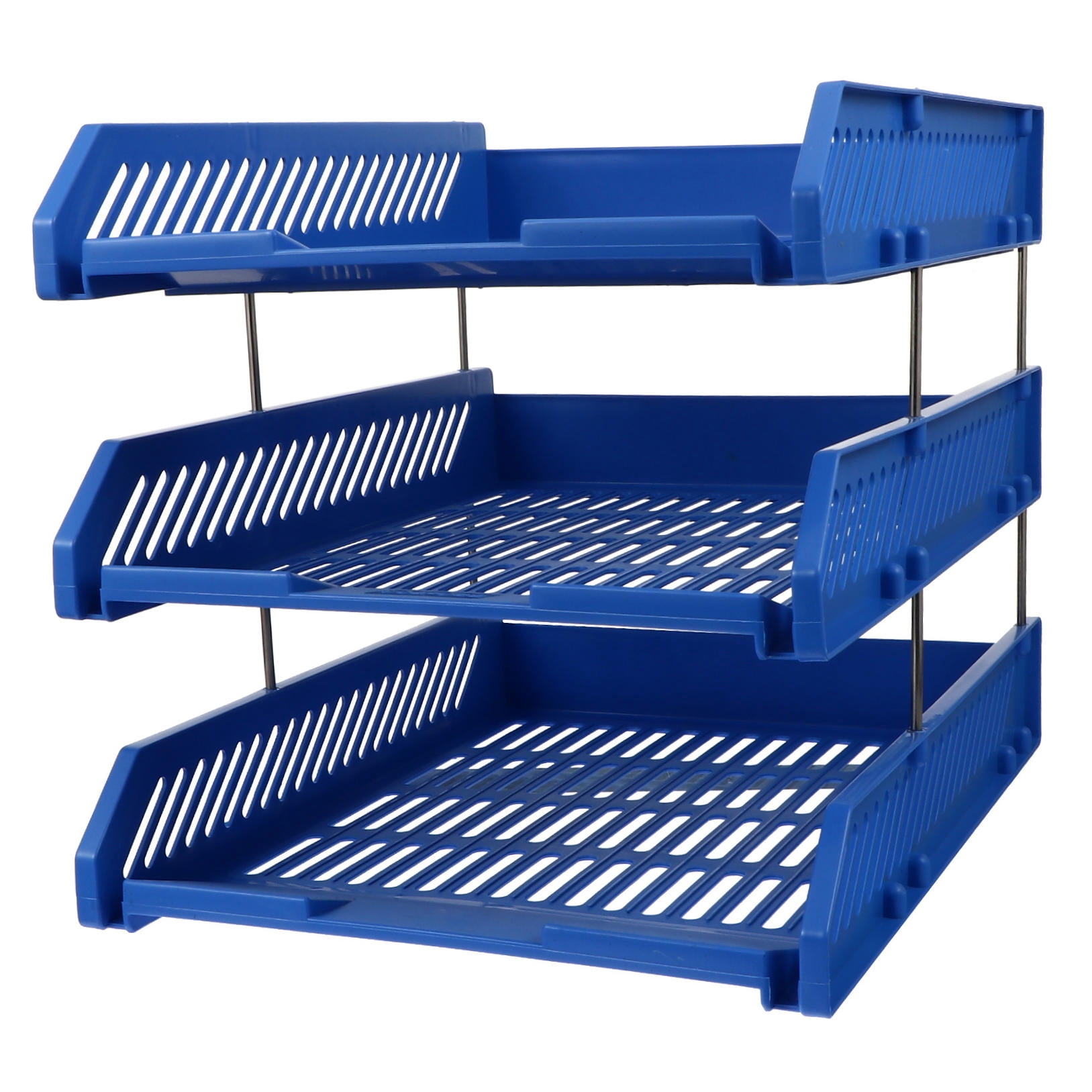 Masteelf  File Folder Document Storage Desk Organizers and Accessories Office Blue
