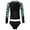 Black, variant on Alvivi Toddler Girl Rash Guard Long Sleeve Shirts with Bikini Bottoms Set 2 Piece Swimsuit Swimwear Black 6