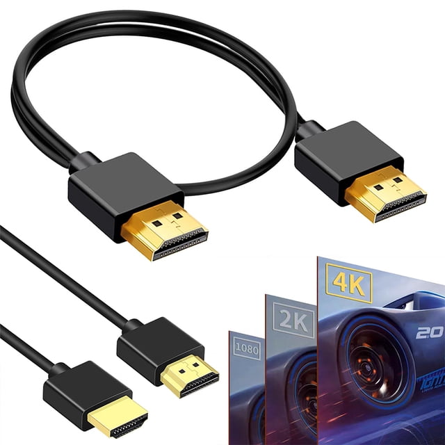 Likrtyny Compatible con a cable compatible con 4K@60Hz 18gbps 2160p 1080p (A-A 3 metros)