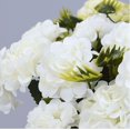 thumbnail image 2 of Bola de quilates, ramo de crisantemo, simulación decorativa, flor de seda floral, flor falsa, decoración del hogar, planta de simulación blanca ER, 2 of 5