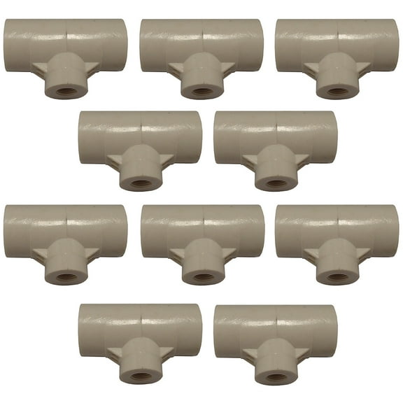RAParts Ten (10) 1/2" PVC Fittings Heavy Duty Chicken Poultry Drinker Cups OR Nipples Bracket
