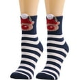 thumbnail image 2 of OJJCXA Womens Socks Breathable Casual Fleece Fuzzy Thick Soft Comfy Home Slipper Socks, 2 of 4
