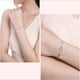 thumbnail image 5 of Pulsera Ajustable Bangle Corazón Pulseras para Mujeres Niñas Cubic Zirconia Birthstone, 5 of 8