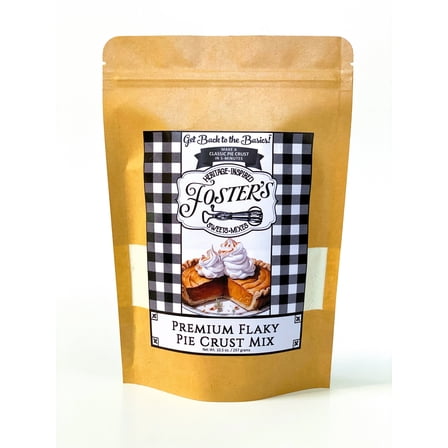 Foster's Sweets & Mixes Old-Fashioned Premium Flaky Pie Crust Mix, 10.5 oz. Pouch, 2 Pack