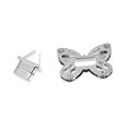 thumbnail image 4 of Unique Bargains 2 Sets Butterfly Purses Twist Lock Clutches Closures for DIY Bag Making, Silver, 4 of 4