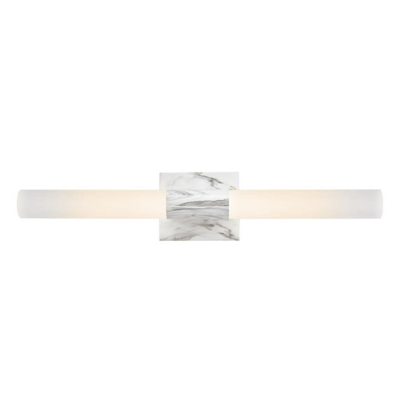 Globe Electric 91000616 Edinburgh 2 Light 24" Wide Led Bath Bar - Matte Marble
