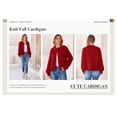 thumbnail image 5 of BTFBM Cardigan Sweaters for Women Fall Long Sleeve Button Down Soft Loose Chunky Knit Outwear Cropped Winter Coats, 5 of 10