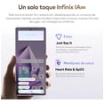 thumbnail image 3 of Celular Infinix Note 50 Pro Ai Phone Morado Encantado Bio-active Halo Ai 90w Carga Superrápida Amoled 144hz 30w Inalámbrica 6.78'' 256gb Rom 8+8gb Ram, 3 of 3