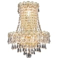 thumbnail image 1 of Elegant Lighting Century 17" 3 Light Royal Crystal Wall Sconce, 1 of 1