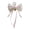 Pink, variant on Sweet Ribbon Bowknot Pearls Keychain Charm Fashionable Key Accessory for Key Bag