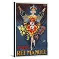 thumbnail image 1 of Porto Rei Manuel Vintage Poster (artist: Geo)  (12x18 Gallery Wrapped Stretched Canvas), 1 of 1