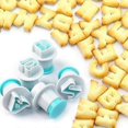 thumbnail image 2 of Letter Cutter For Fondant Cutters - Letter Fondant Cutter Baking Supplies - Alphabet Cake Decoration Baking Supplies Set Ejector Stamp Biscuit Marzipa, 2 of 4