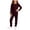 Wine, variant on NAISIBABY Girls Outfit Set Size 9,Long Sleeve Crew Neck Shirt and Elastic Waist Pants 2 Piece Loungewear Pink