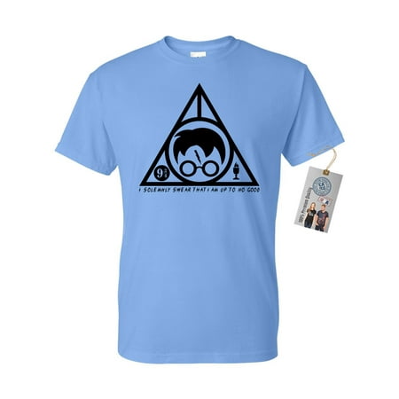 Mens Triangle - Harry Potter Solemnly Swear Triangle Mens Short Sleeve Shirt