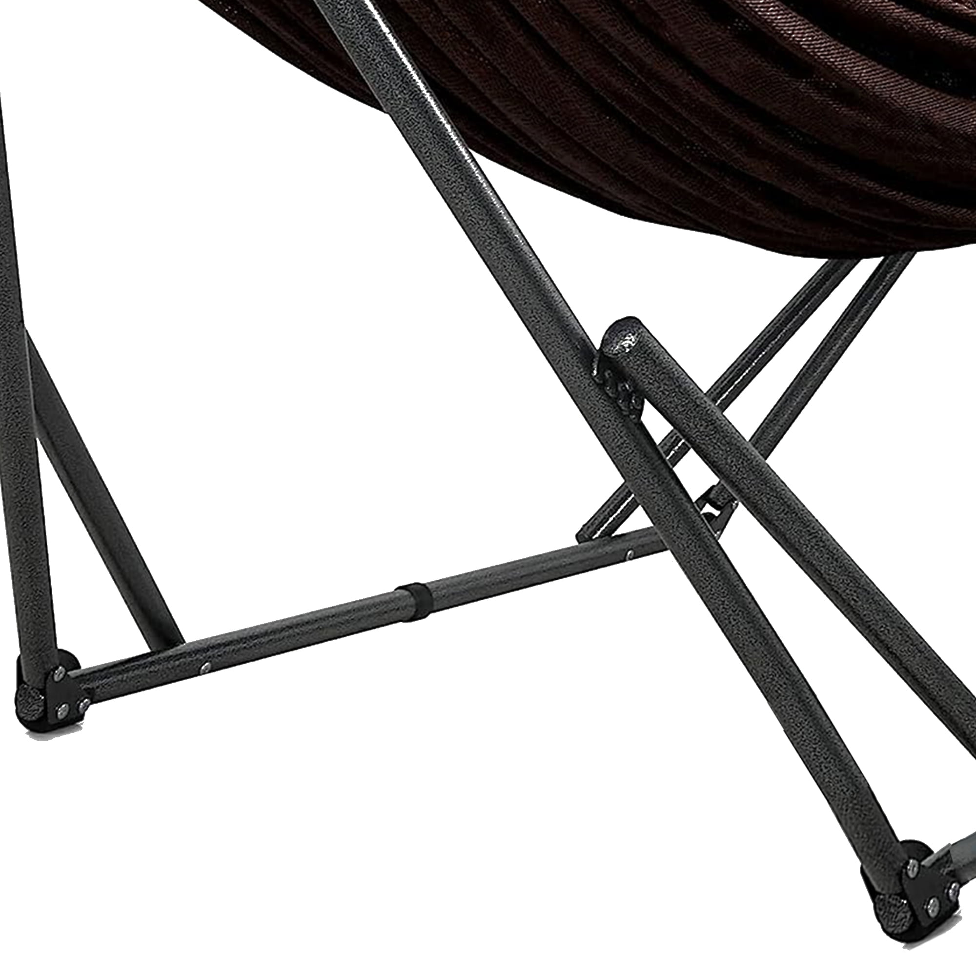 Tranquillo Universal 116" Double Hammock with Adjustable Stand & Bag, Brown