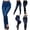 Black, variant on CHUMUD Womens Denim Pants in Standard and Curvy Fit with Pull-On Waistband High Waisted Stretchy Jeans Trendy Everyday