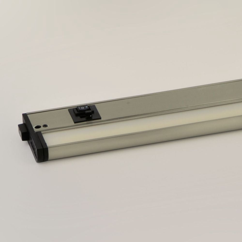 Maxim Lighting 89865SN 24 in. CounterMax 5K 2700-5000K LED Under Cabinet Light, Satin Nickel