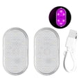 thumbnail image 4 of Car Interior LED Sensor Light, USB Rechargeable Auto  Ambient Lamp for Dark Spaces, Mini Design, Clear Lighting, One Touch Perspective Lighting, ABS Material, 120mA Battery, 4 of 8
