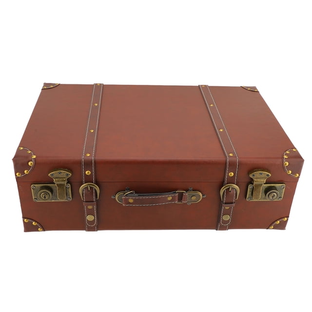 Valise Rétro, Valise Vintage Grande Capacité pour la Maison, le Voyage, les Sorties
