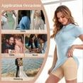 thumbnail image 6 of Irisnaya Butt Lifter for Women Body Shaper Tummy Control Shorts Seamless Shapewear Tummy Control Panties High Waist Trainer Thigh Slimmer Panty(Beige X-Large), 6 of 7