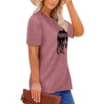 thumbnail image 3 of Anbech Mother's Day Plus Size T-Shirts for Women Graphic Mama Bear Print Oversize Short Sleeves T-Shirt with Round Neck, 3 of 4