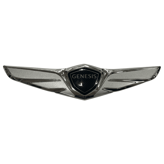 Genuine OEM Hood Emblem 86300T6000 for Genesis GV80 2021-2024 Front Bonnet Badge Logo
