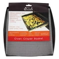 thumbnail image 6 of Cooks Innovations Oven Crisper Grill Basket - Crisping Sheet for Baking Crisp Pizza, Chips, Fries, & More -  Dishwasher Safe Air Fry Basket Black, 6 of 7
