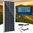 thumbnail image 1 of 300W 12V Solar Panel, Solar Panel Kit, Battery Charger Kit with 60A Solar Charge Controller for RV, Yacht, Outdoor, Garden, Lighting, 1 of 5