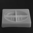 thumbnail image 4 of 4 Piezas Molde de Resina para Plato de Jabón de Silicona, Caja de Jabón de Drenaje Ovalado / Cuadrado, Molde de Fundición de Resina Epoxi, Organizador del Hogar, 4 of 7