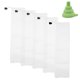 thumbnail image 1 of Juego de 6 comederos para pájaros con embudo para comida, malla para pinzones, para exteriores, jardín, ligeros, colgantes, para balcón, vida silvestre, con forma de cardo., 1 of 4