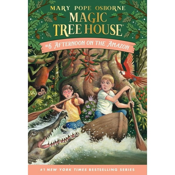 Magic Tree House Afternoon on the Amazon, Book 06, (Paperback)