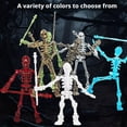 thumbnail image 4 of 7 Pack 3D Printed Poseable Skeleton Action Figure - Multi-Jointed Movable T-13 Dummy Model, 13cm Collectible Desktop Decor for Adults & Kids, Art Reference Toy, 4 of 8