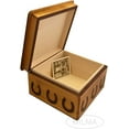 thumbnail image 2 of Galloping Horse Box with Horseshoe Box Handmade Wood Box Horse Lovers Gift Made in Poland, 2 of 5