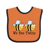 Inktastic We Bee Twins Boys or Girls Baby Bib