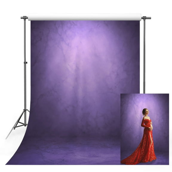 Mehofond Purple Violet Gradient Solid Color Photography Backgrounds Baby Shower Backdrops Photo Studio Photoz Photocall r