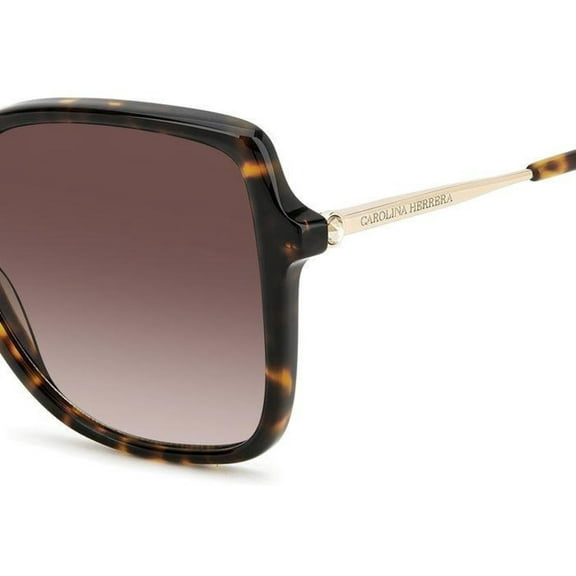 CAROLINA HERRERA Sunglass frames HER 0179/S WOMAN 55.000/17.000/145.000 2IK HAVANA GOLD