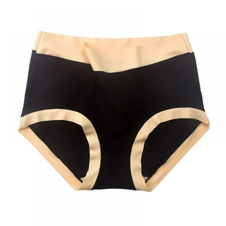 

Monfince Women s Cotton Underwear High Waisted Panties Full Coverage Underpants Soft Strech Ladies Briefs