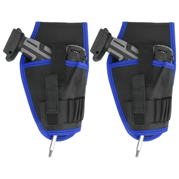 Tool Belt, Polyester Tool Pouch Tool Belts For Men with 2Pcs For Electrician Tool