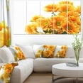thumbnail image 1 of Fleurs Orange Chrysanthème - Impression sur Toile Florale, 1 of 3