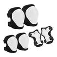 thumbnail image 1 of Guardoinrt Kids Protected With Knee Pads Elbow Pads And Wrist Guard Set Sports Protection Durable Construction White, 1 of 6