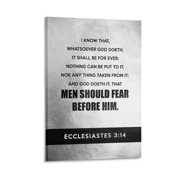 Bible Verses Charcoal Poster Jesus Christ (19) Art Poster Canvas Painting Decor Wall Print Photo Gifts Home Modern Decorative Posters 12x18inch(30x45cm)